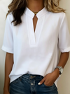 Élise | Elegant Blouse with Refined Collar
