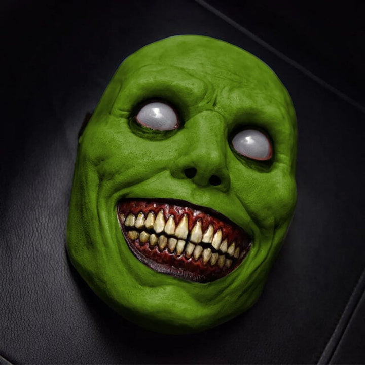 Scary Demon & Sharp Teeth Latex Halloween Mask for Costumes & Parties