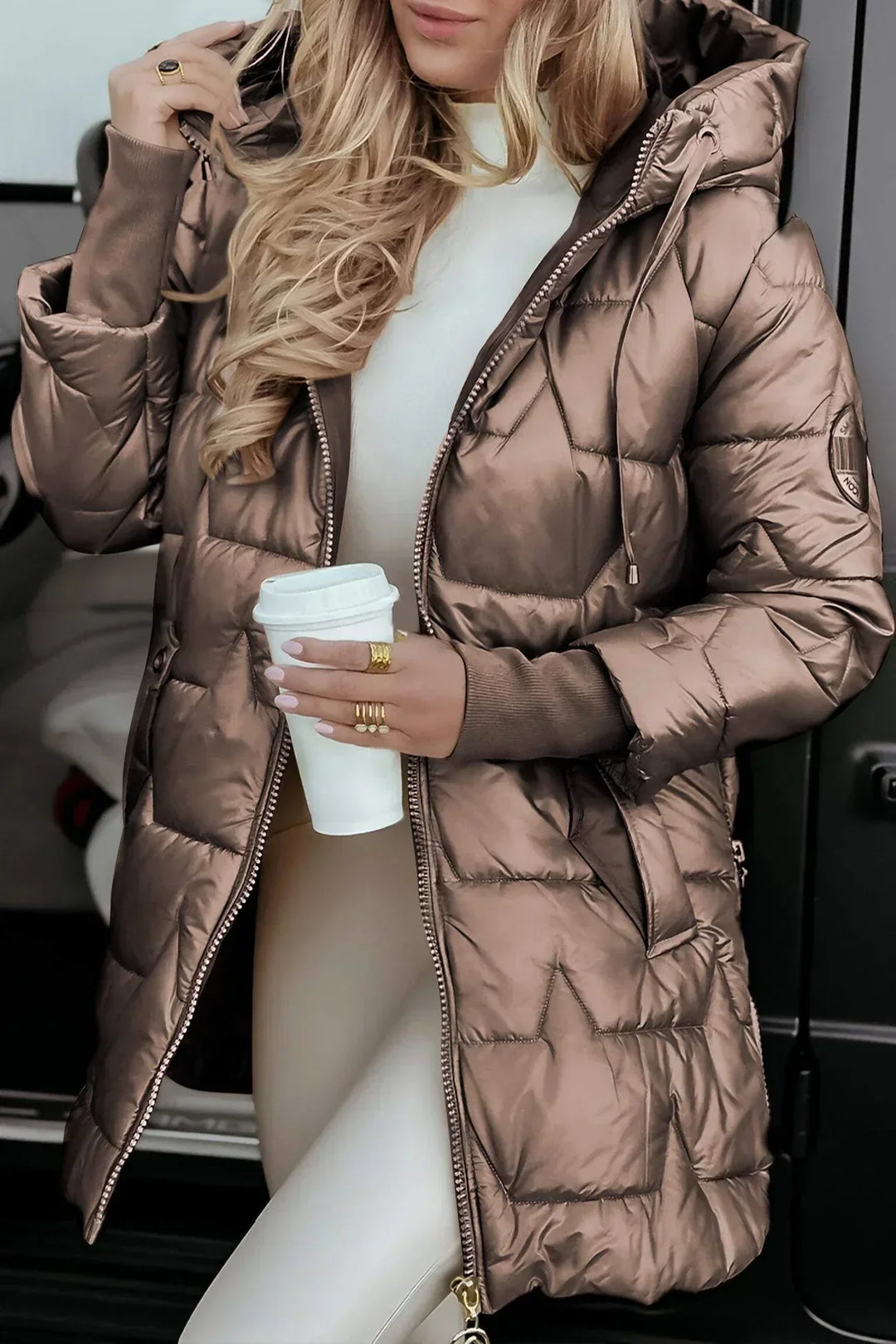 DENISE™ | Long Puffer Jacket