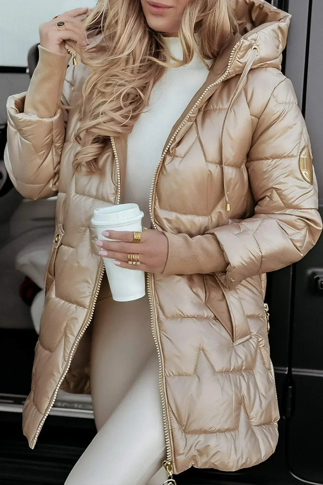 DENISE™ | Long Puffer Jacket