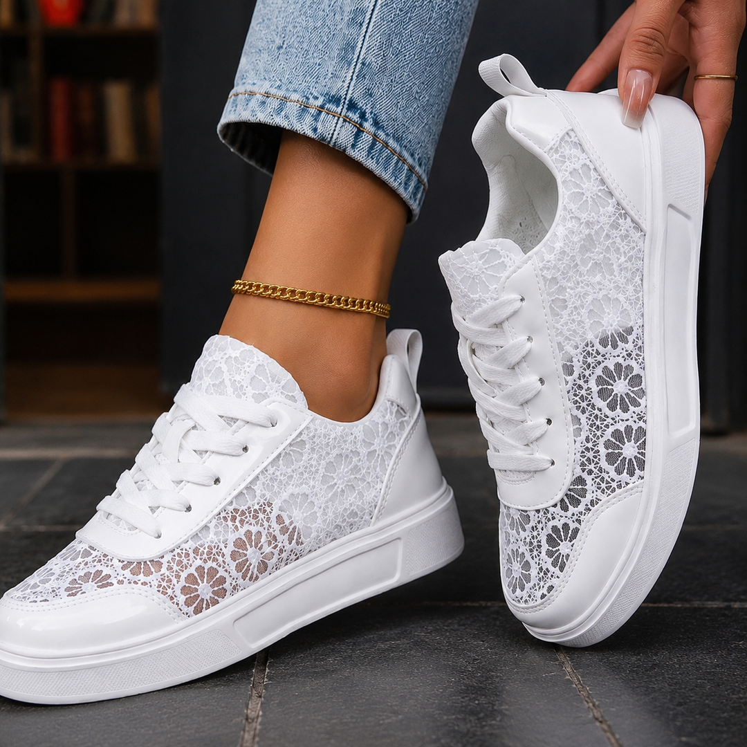 Piras Floral Lace Sneakers