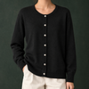 Danielle-Elise Round Neck Cardigan