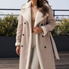 Soledad-Louise Contrast Trim Coat