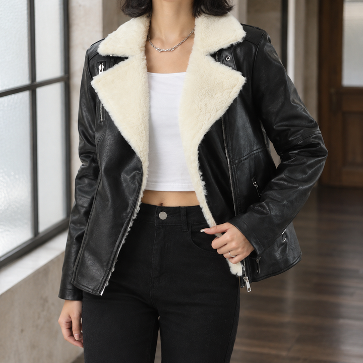 Adrienne-Sage Aviator Jacket