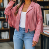 Giselle-Grace Fringe Jacket