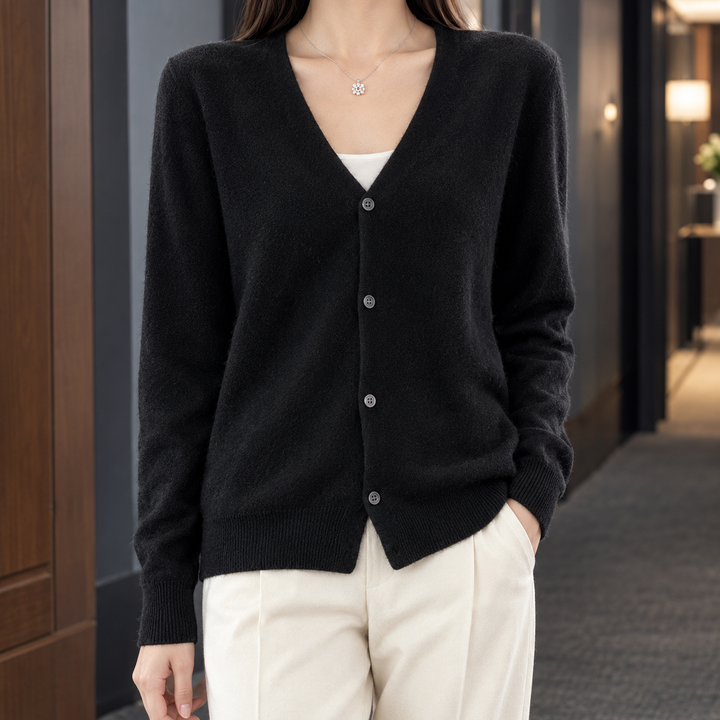 Zelie-Faye V-Neck Cardigan