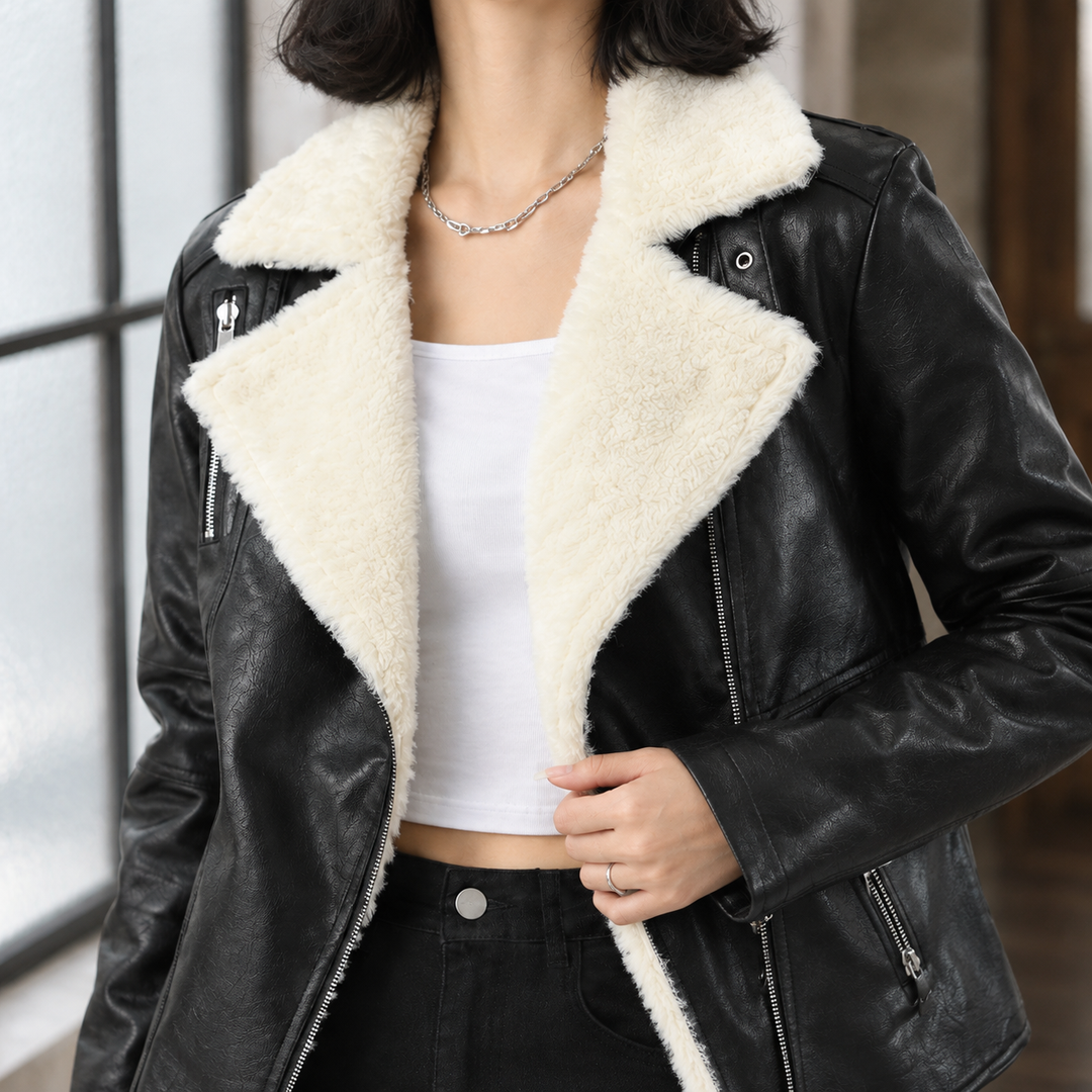 Adrienne-Sage Aviator Jacket