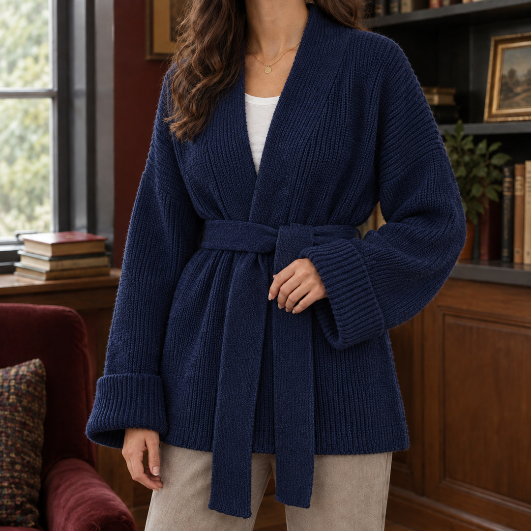 Michelle-Jade Belted Cardigan