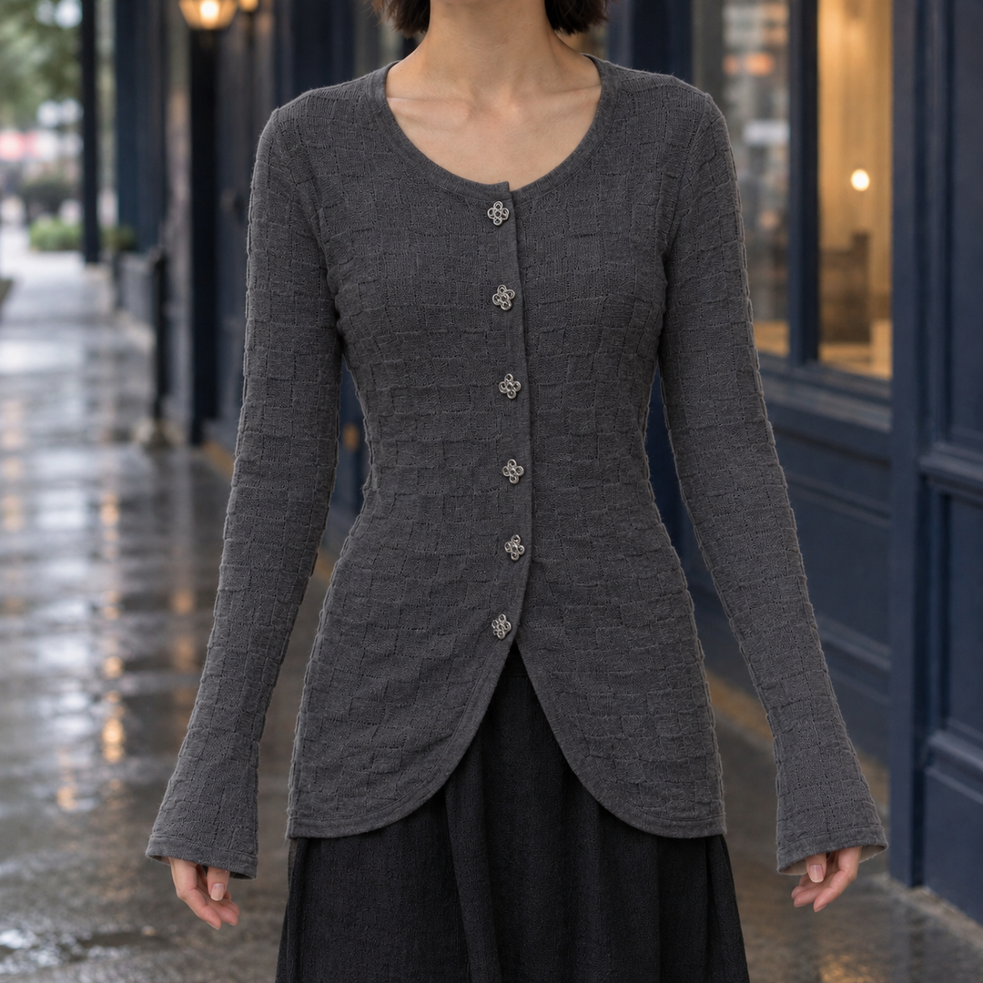 Ludovica-Elise Textured Cardigan