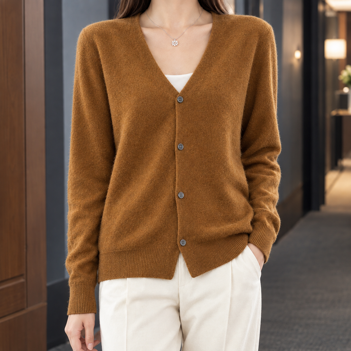 Zelie-Faye V-Neck Cardigan