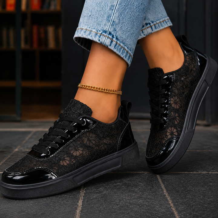Piras Floral Lace Sneakers
