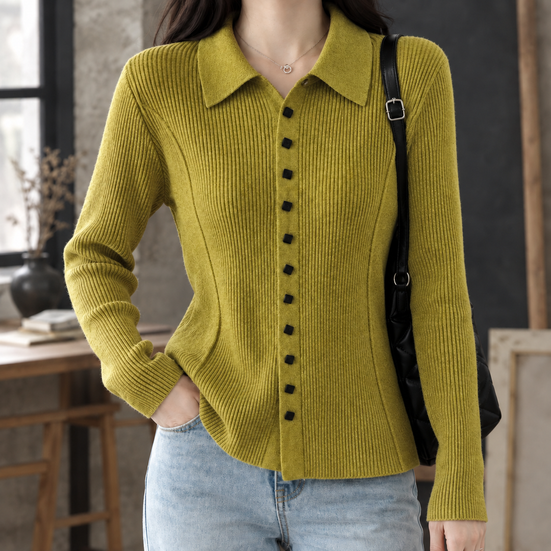 Fiona-Grace Ribbed Cardigan
