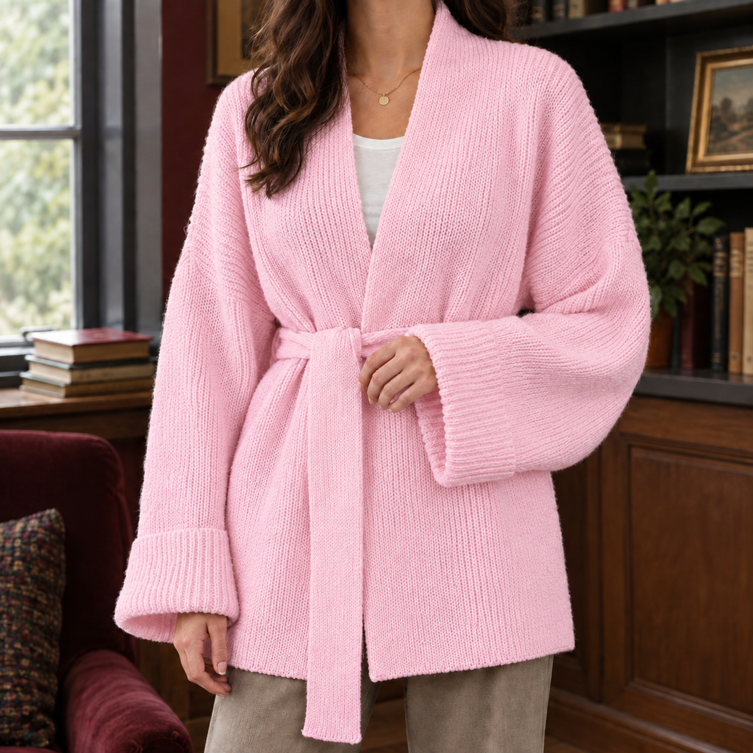 Michelle-Jade Belted Cardigan