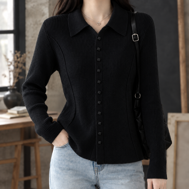 Fiona-Grace Ribbed Cardigan