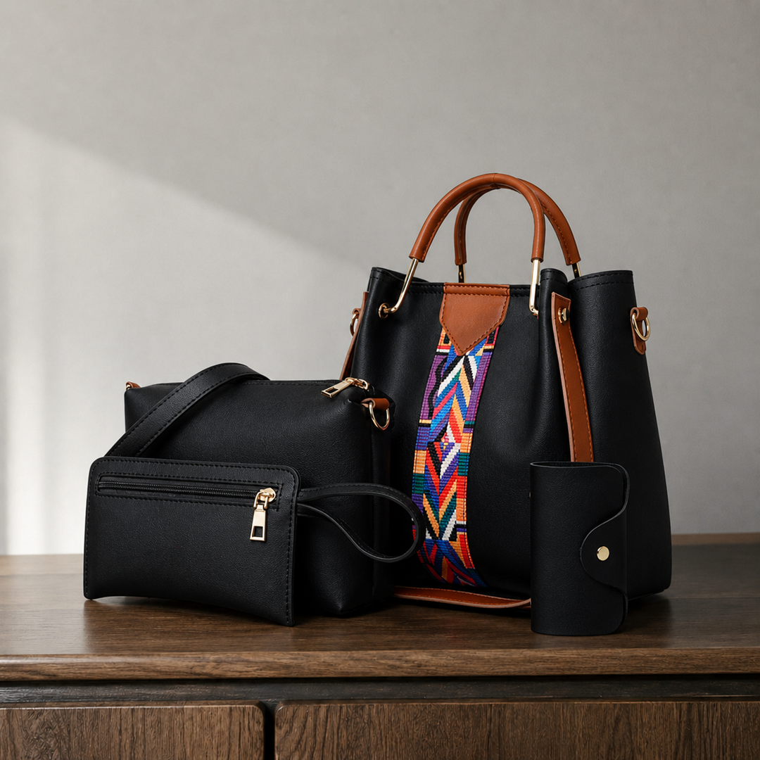 Arcuri Geo Handbag Set