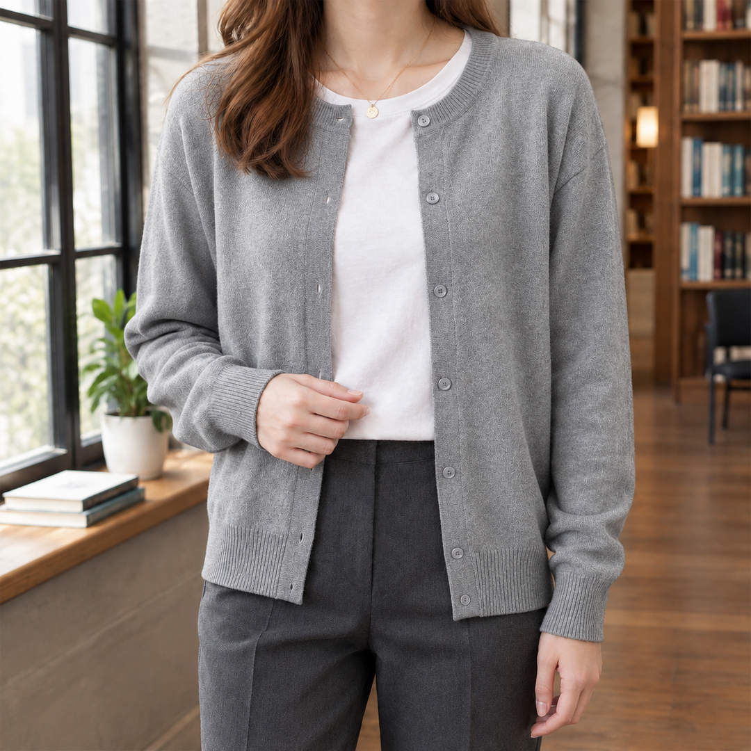 Liliane-Belle Button Front Cardigan