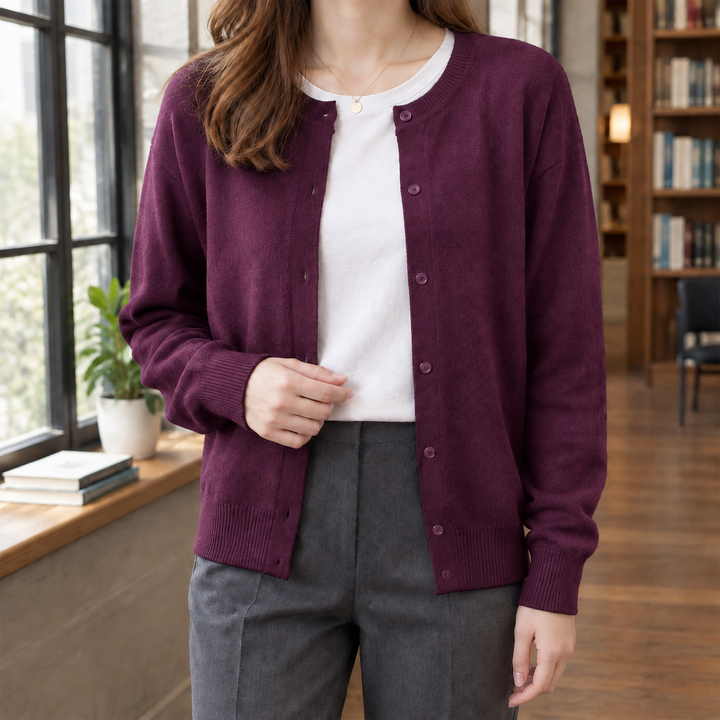 Liliane-Belle Button Front Cardigan