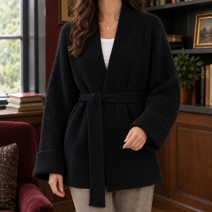 Michelle-Jade Belted Cardigan