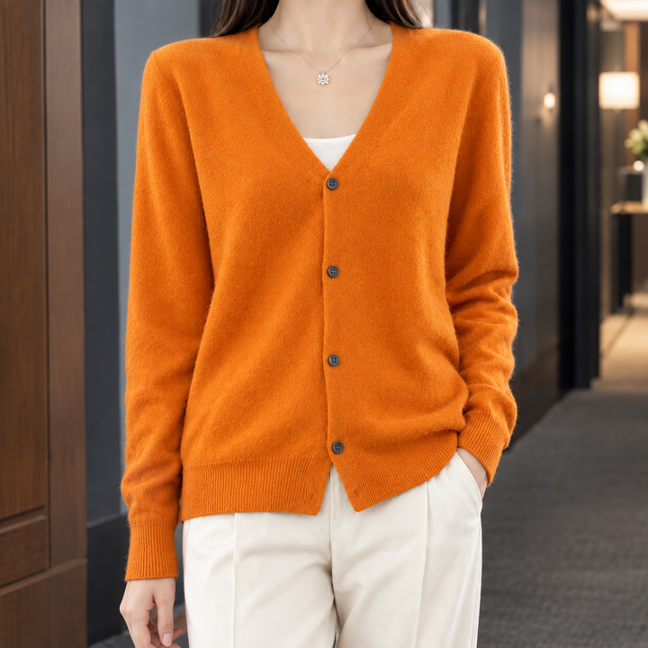 Zelie-Faye V-Neck Cardigan