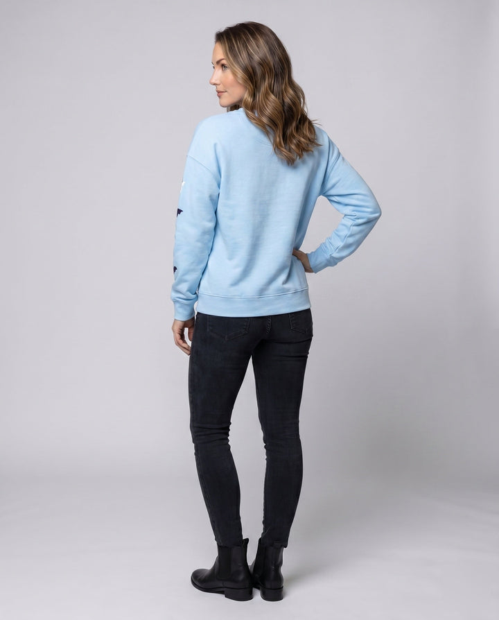 Women's Halloween Sweatshirt Printed Graphic Crew Neck