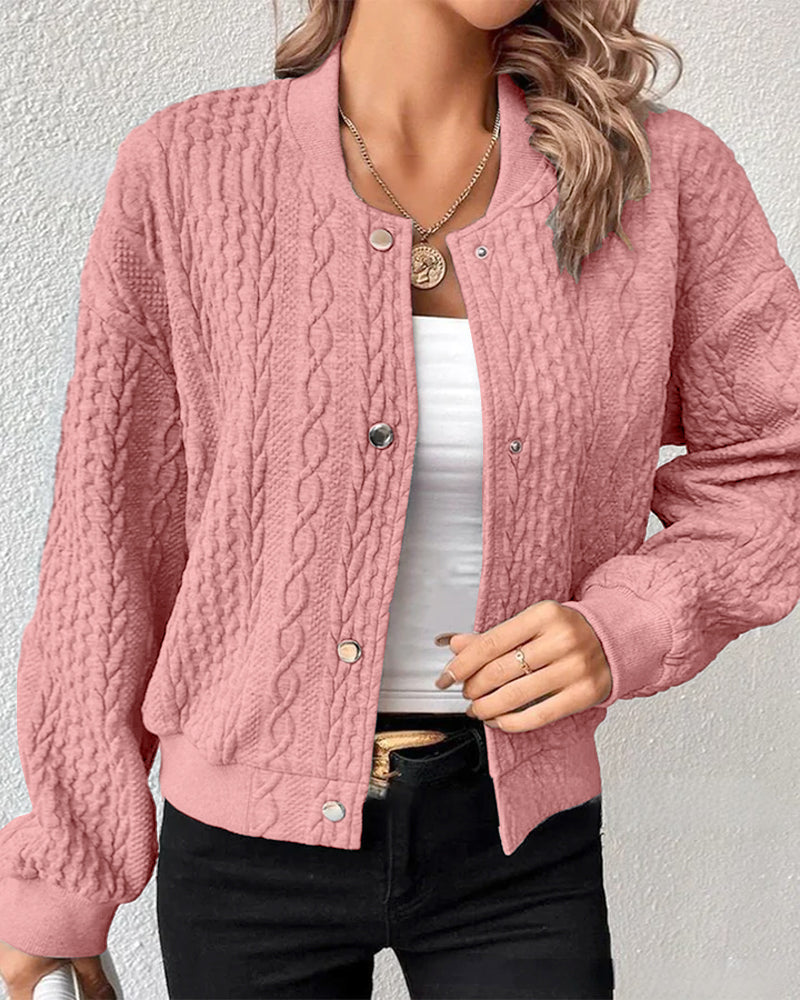 NOVARA™ | knit Bomber Jacket