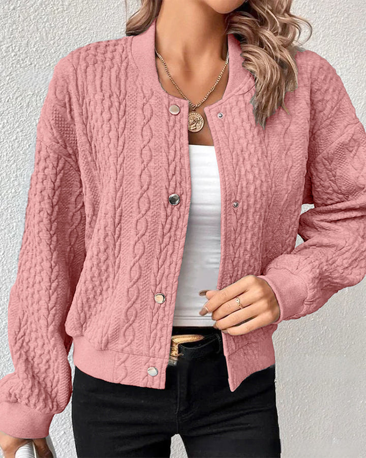 NOVARA™ | knit Bomber Jacket