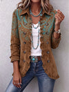 Macarena | Cashmere Jacket with Ruffles