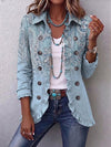 Remedies | Vintage Cashmere Jacket with Ruffles