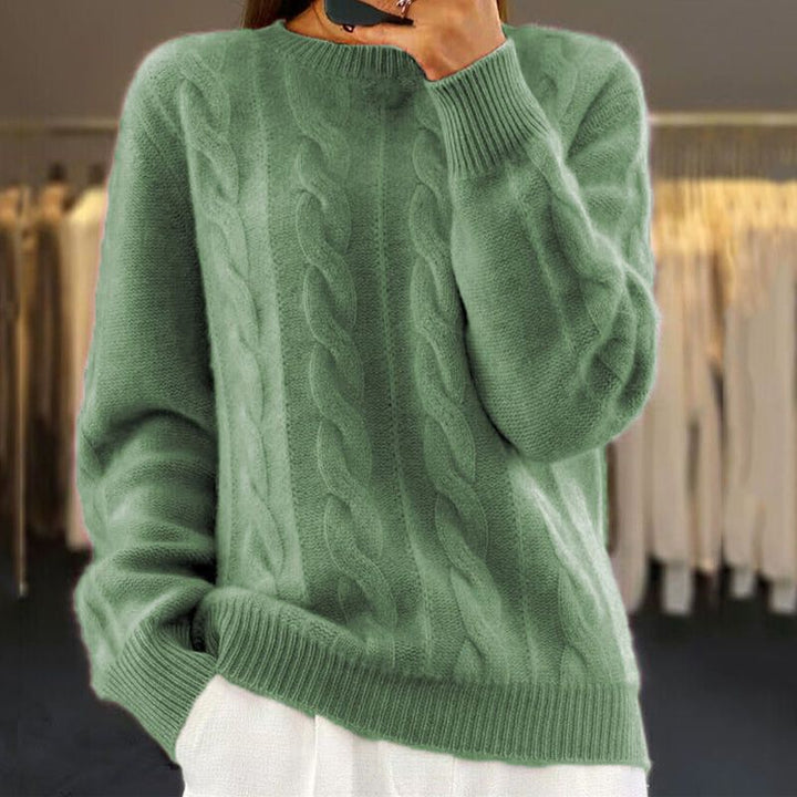Evie | Soft Cable Sweater