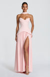 Juliette | Women's Evening Crepe Corset Maxi Dress