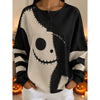 Halloween Graphic Crew-Neck Sweatshirt